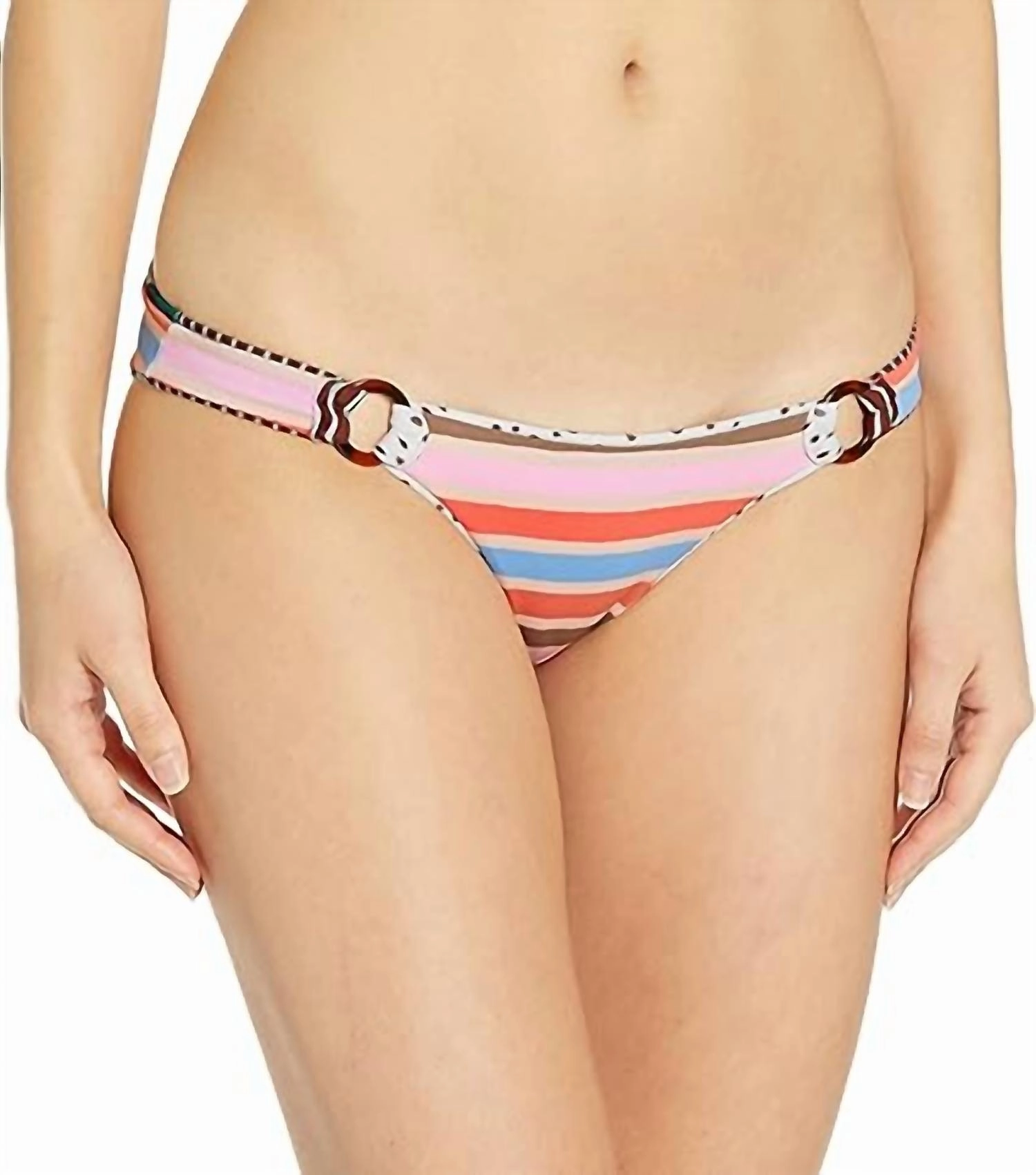 Ocean Nereid Cheeky Bikini Bottom In White