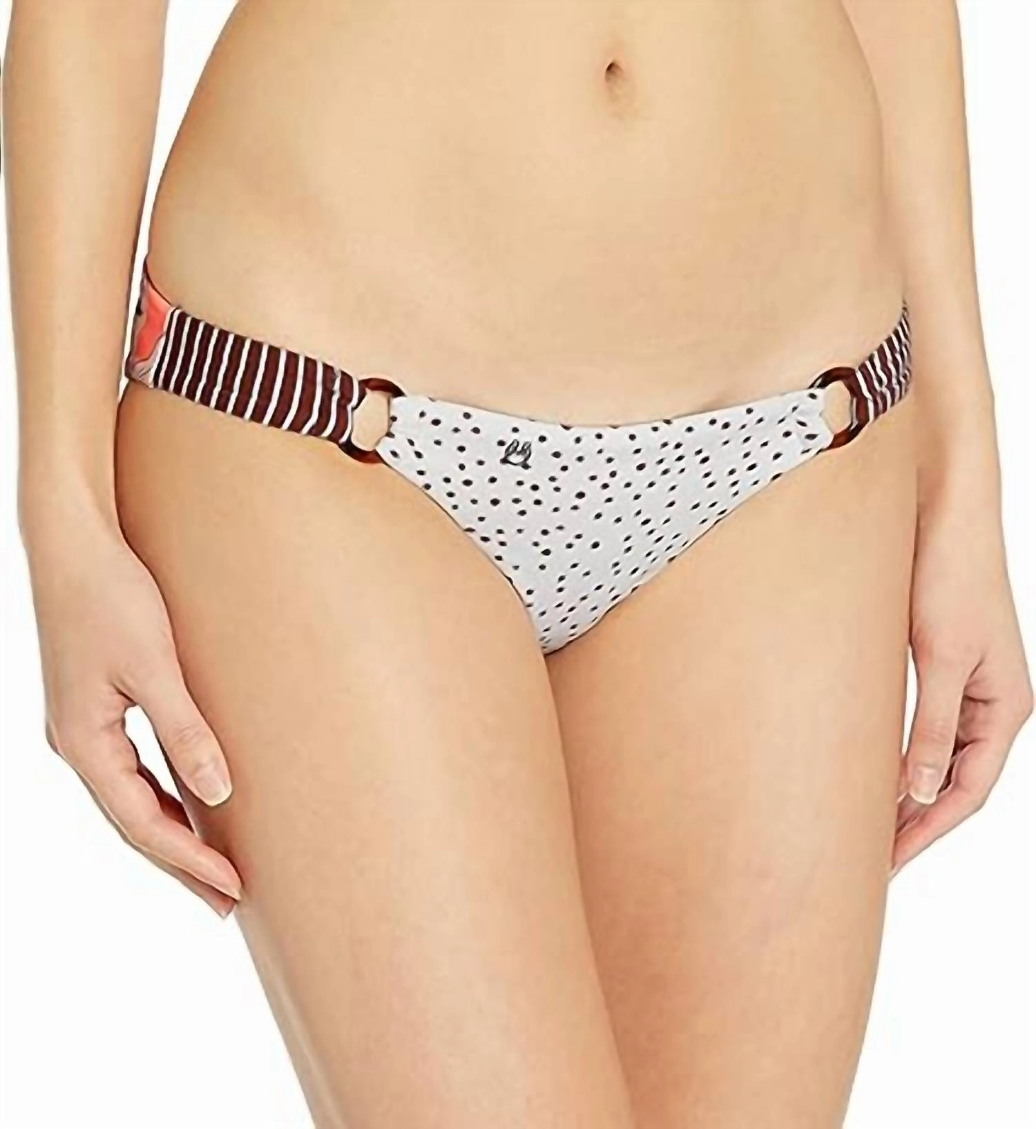Ocean Nereid Cheeky Bikini Bottom In White