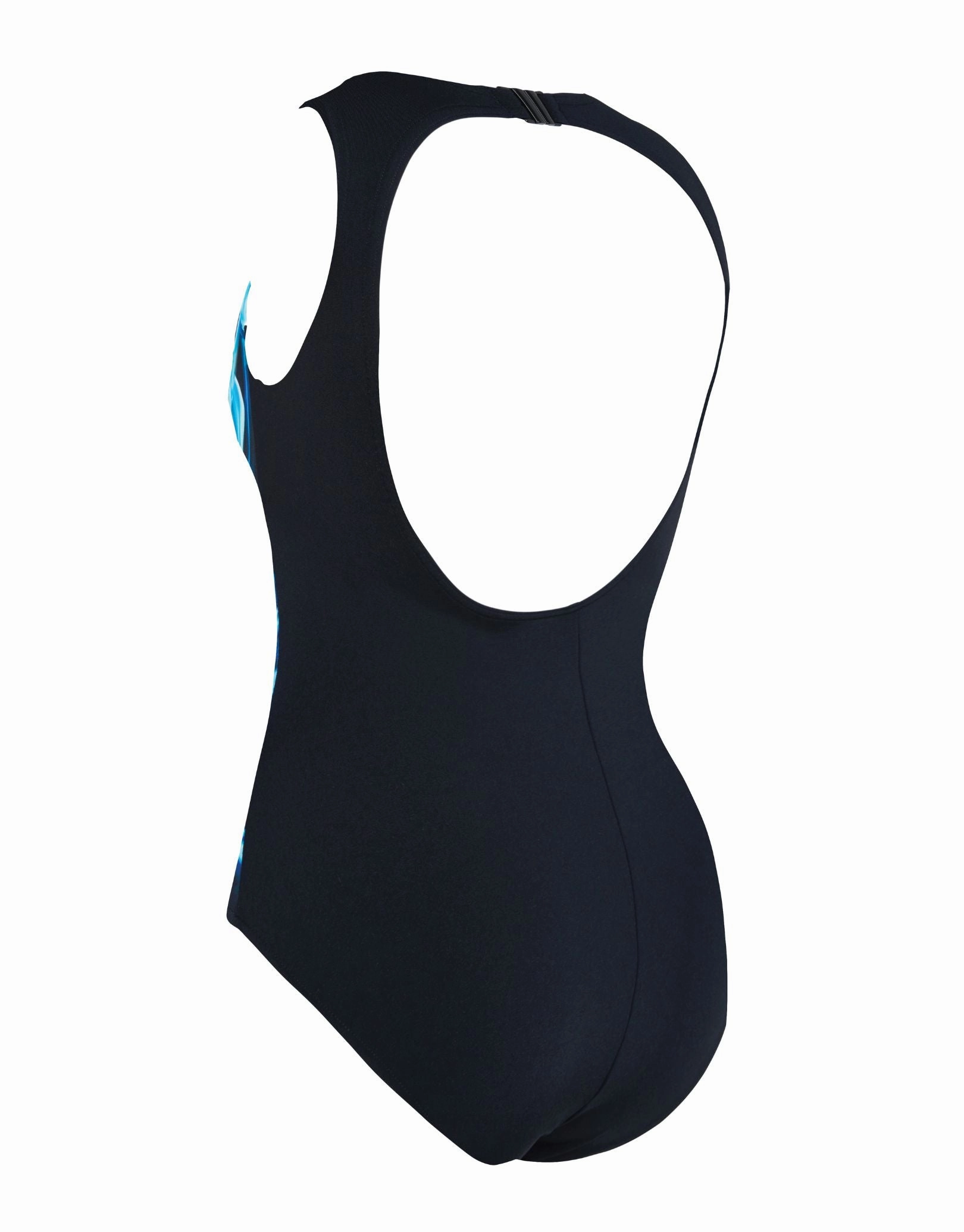 Ocean Smoke High Front Swimsuit - Navy/Black