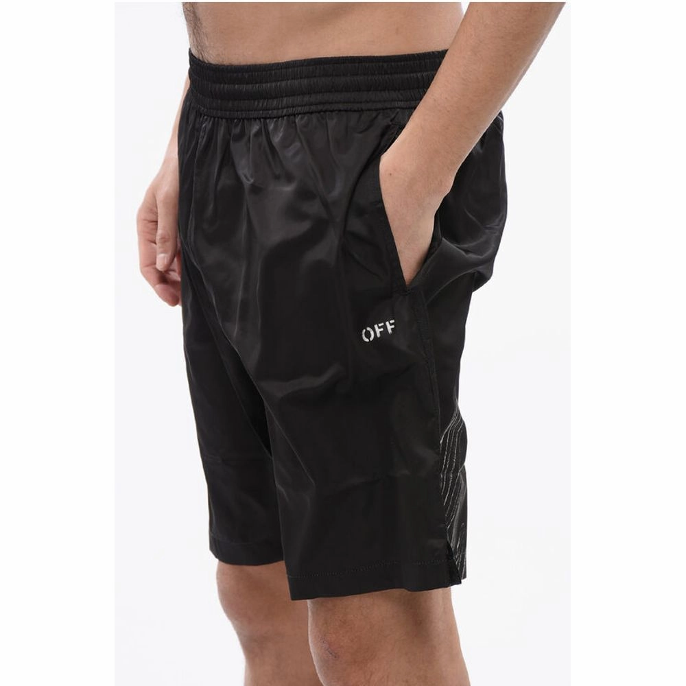 Off- Printed SURFER Men's Swimshorts