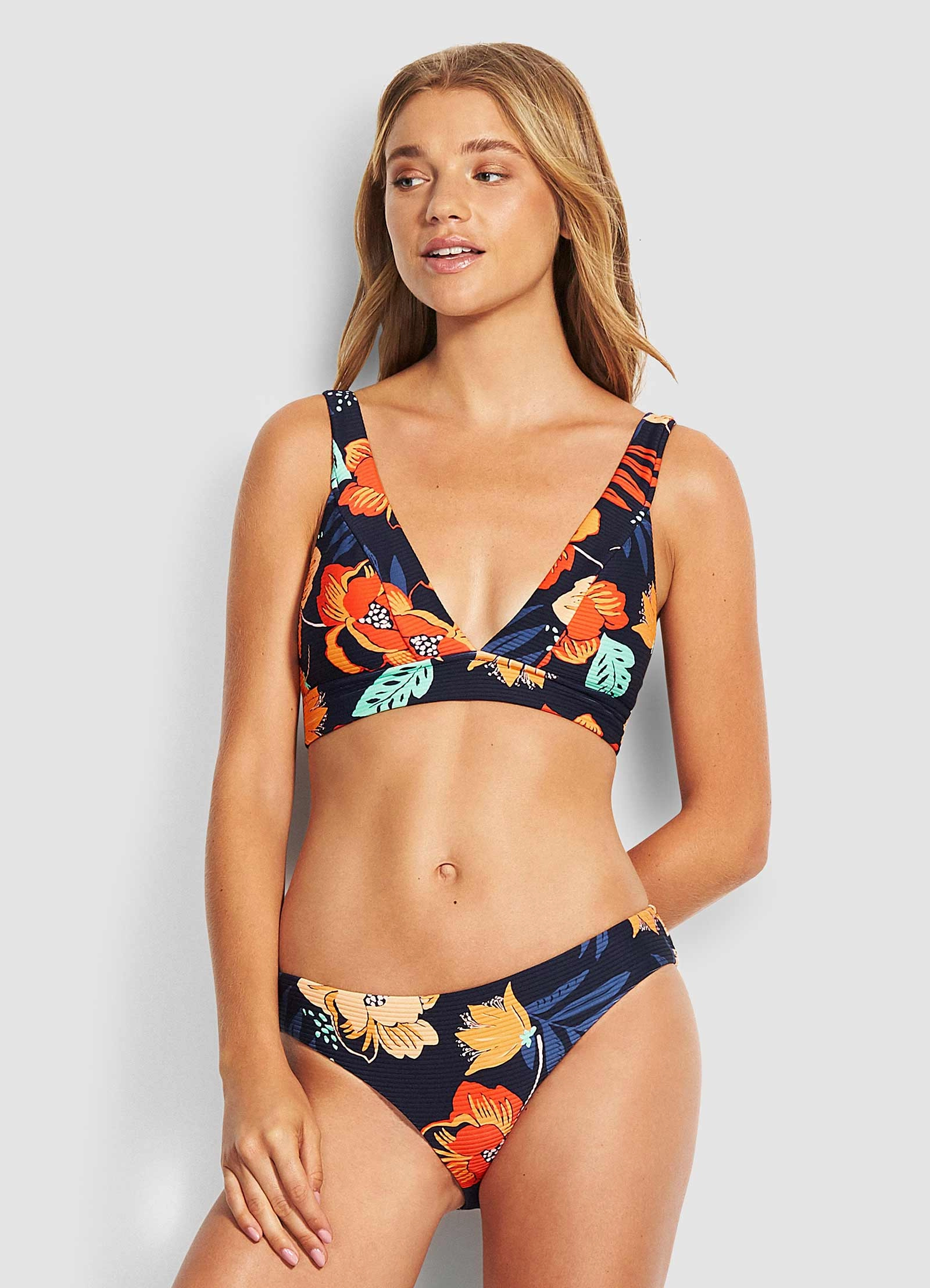On Vacation Hipster Bikini Pants  - Indigo
