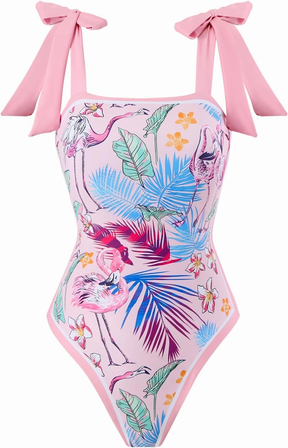 One Piece Bathing Suit for Women with Beach Cover up Wrap Skirt Swimsuit Sarong Retro Floral Print Bikini Set