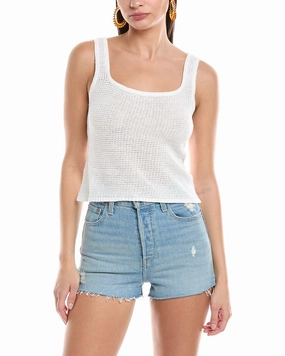 Onia Knit Square Neck Top