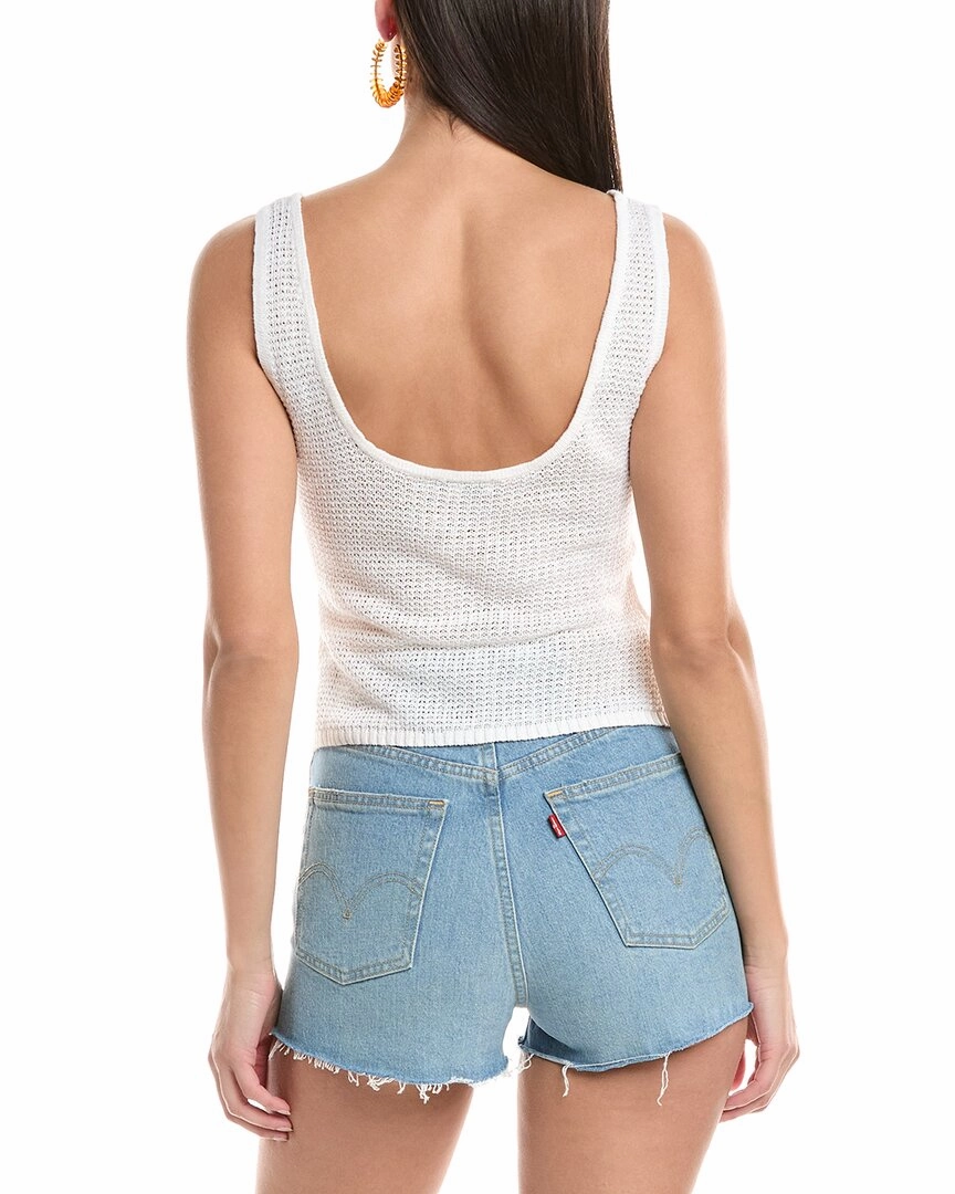 Onia Knit Square Neck Top
