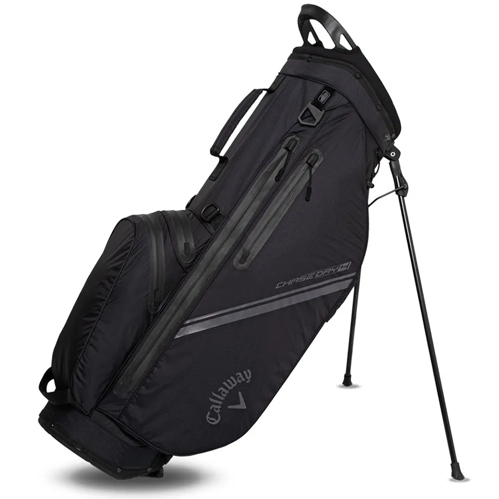 Only a Few Left Callaway Chase 14 Dry Waterproof Stand Bag - Black Weekly Favorite, Golf bag rain cover