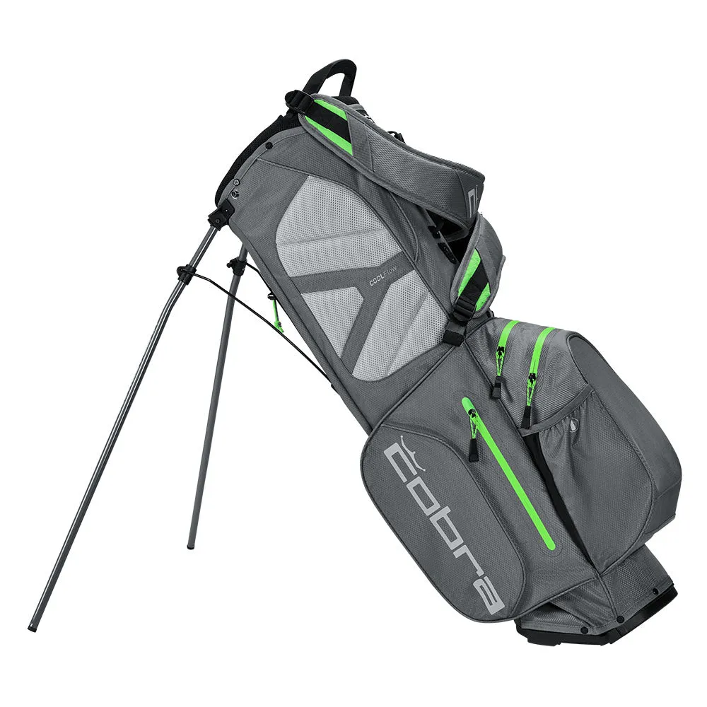 Cobra Ultradry Pro Waterproof Stand Bag - Quiet Shade/Green Gecko, Team golf uniforms