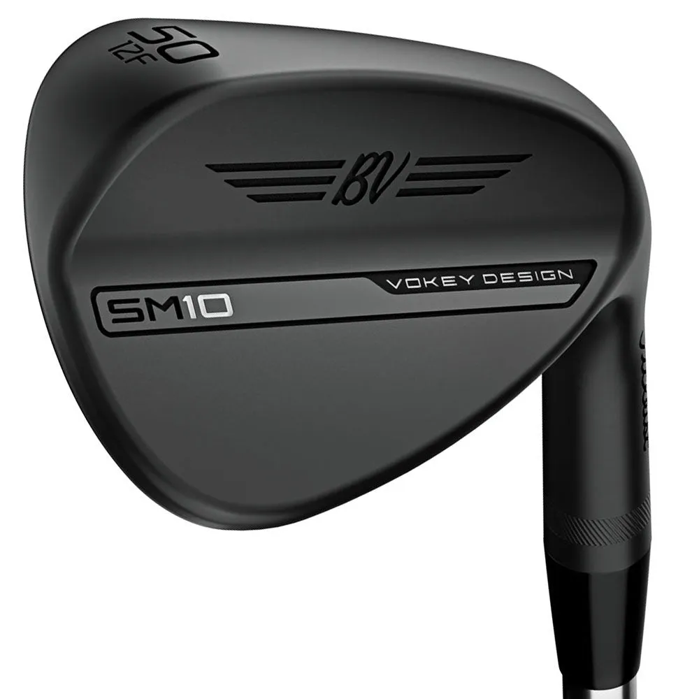Only a Few Left Titleist Vokey SM10 Jet Black Wedge - Steel New Arrival, Golf putter for beginners