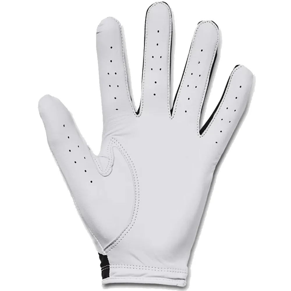 Under Armour Iso-Chill Cabretta Leather Golf Glove - Black/White, Yellow golf balls, Top-rated golf rangefinders 2024