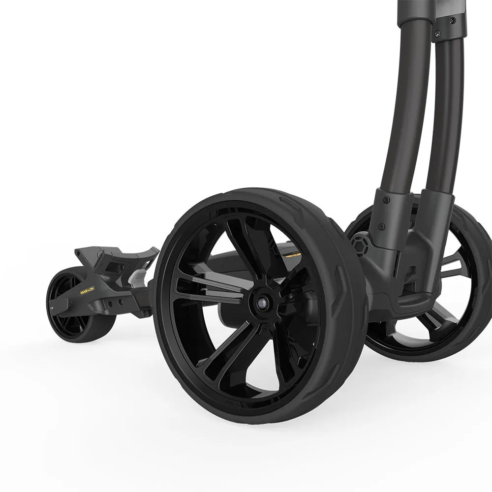 PowaKaddy CT6 GPS Electric Trolley - Black - 2025, Golf club grips, Golf accessories for beginners