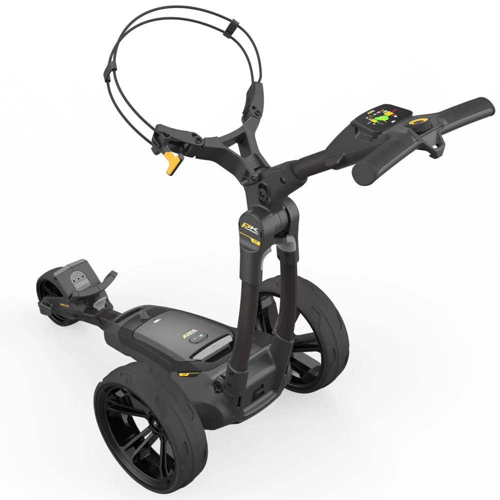 PowaKaddy CT6 GPS Electric Trolley - Black - 2025, Golf mat for home