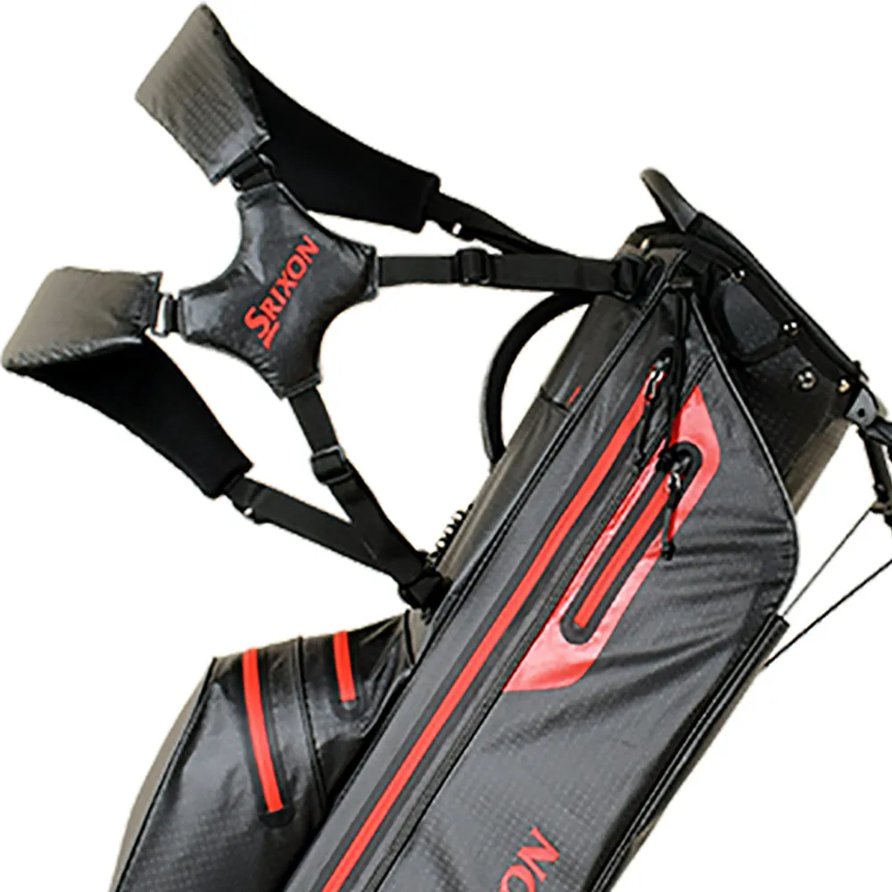 Srixon Weatherproof Waterproof Stand Bag - Black/Red, Golf club grips, Golf GPS watch, Golf gear for tall men
