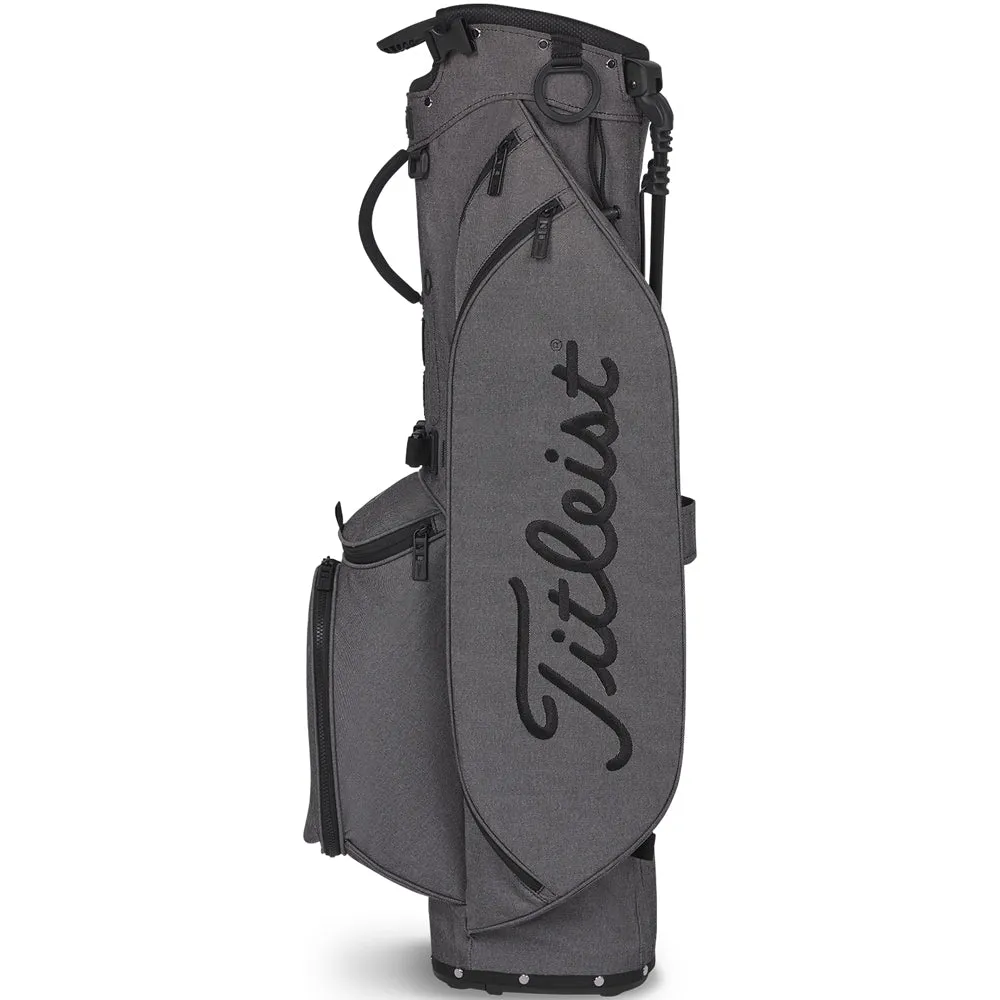 Titleist Players 4 Stand Bag Ltd Edition Granite Pack - Black, Golf organizer for car