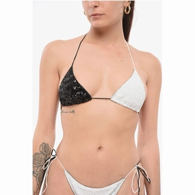 Osree Two-Tone Sequine Bikini Women's Set