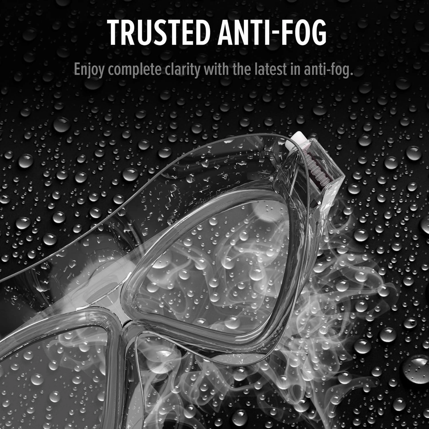 OutdoorMaster Swim Mask - Wide View Swimming Mask & Goggles Anti-fog Waterproof