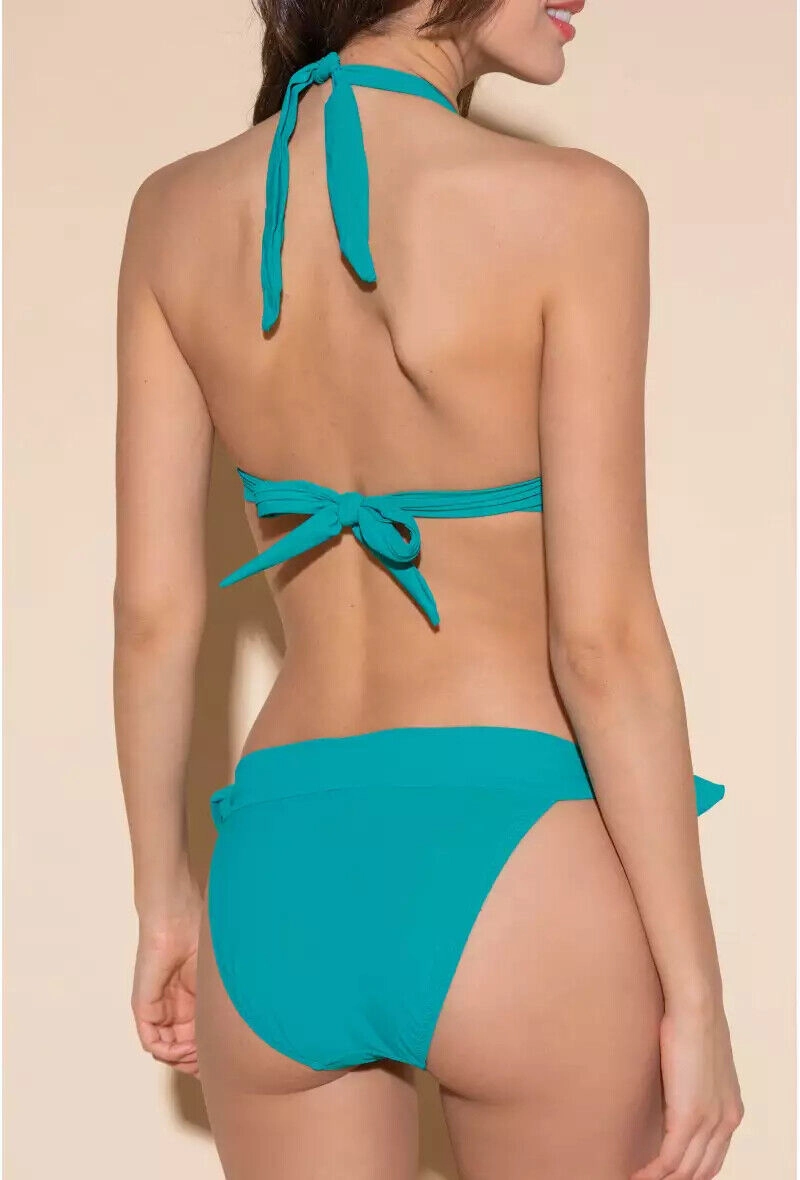 Pain De Sucre Donia Push Up Teal Green Bikini Top
