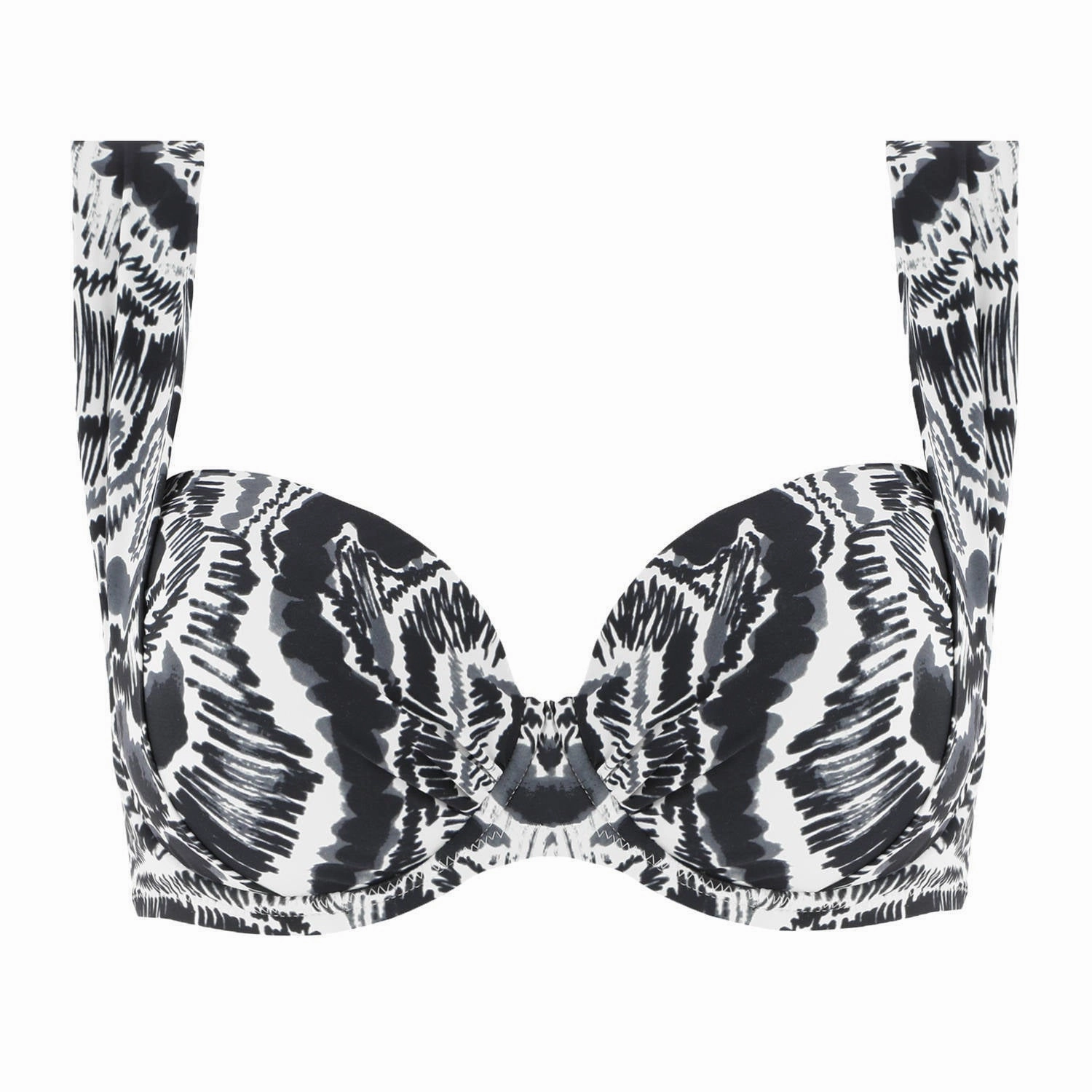 Pain De Sucre Matisse Print Wide Strap Django Bikini Top