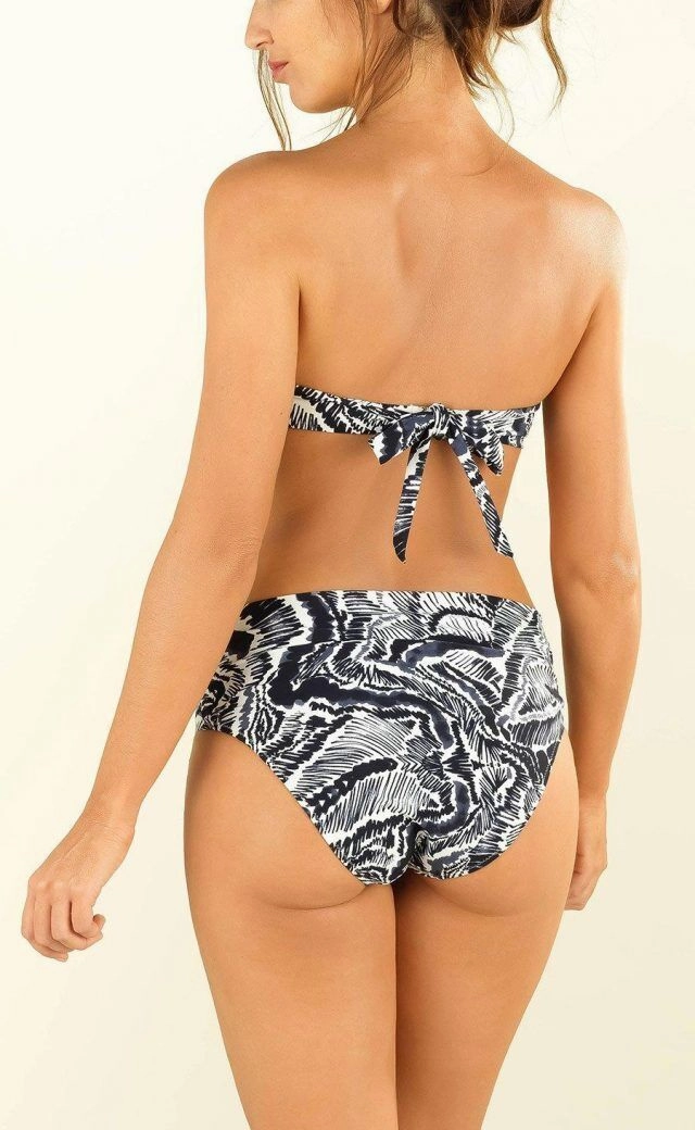 Pain De Sucre Matisse Print Wide Strap Django Bikini Top