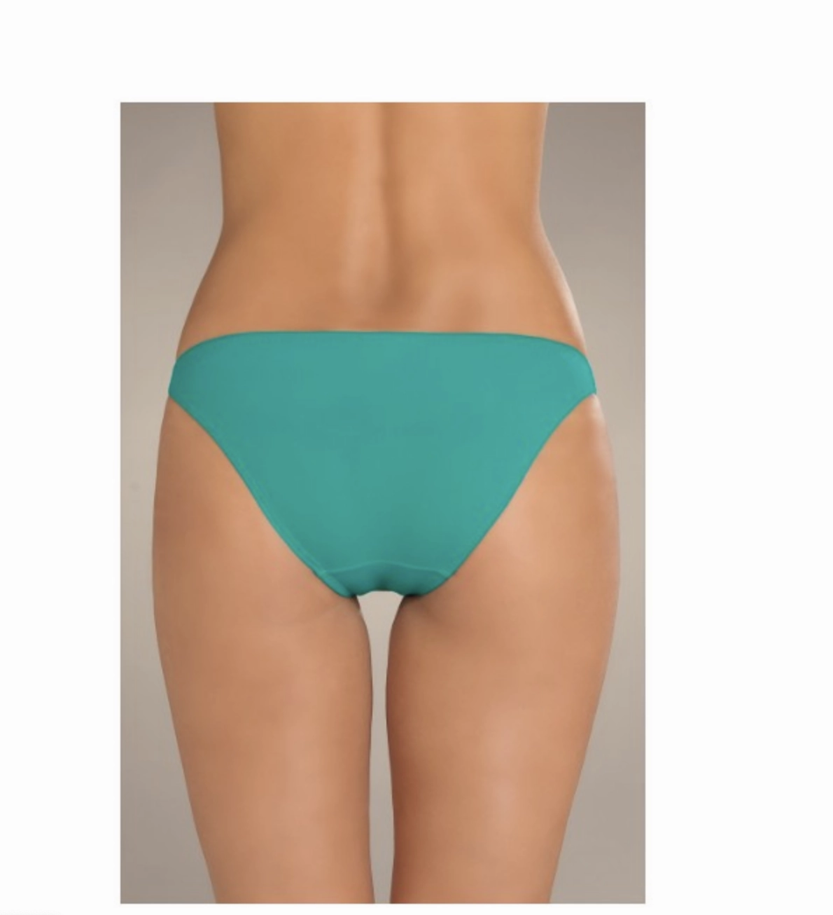 Pain De Sucre Turquoise Chain Sides Bikini Bottom in Sioule