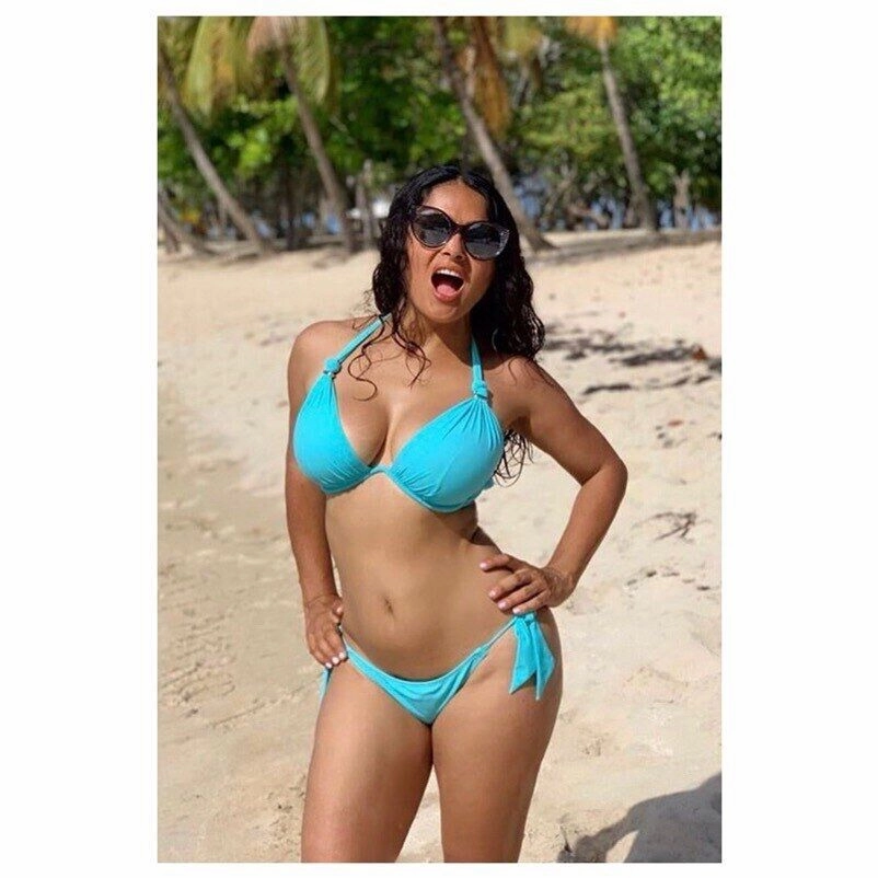 Pain De Sucre Turquoise Side Tie Bikini Bottom in Onyx