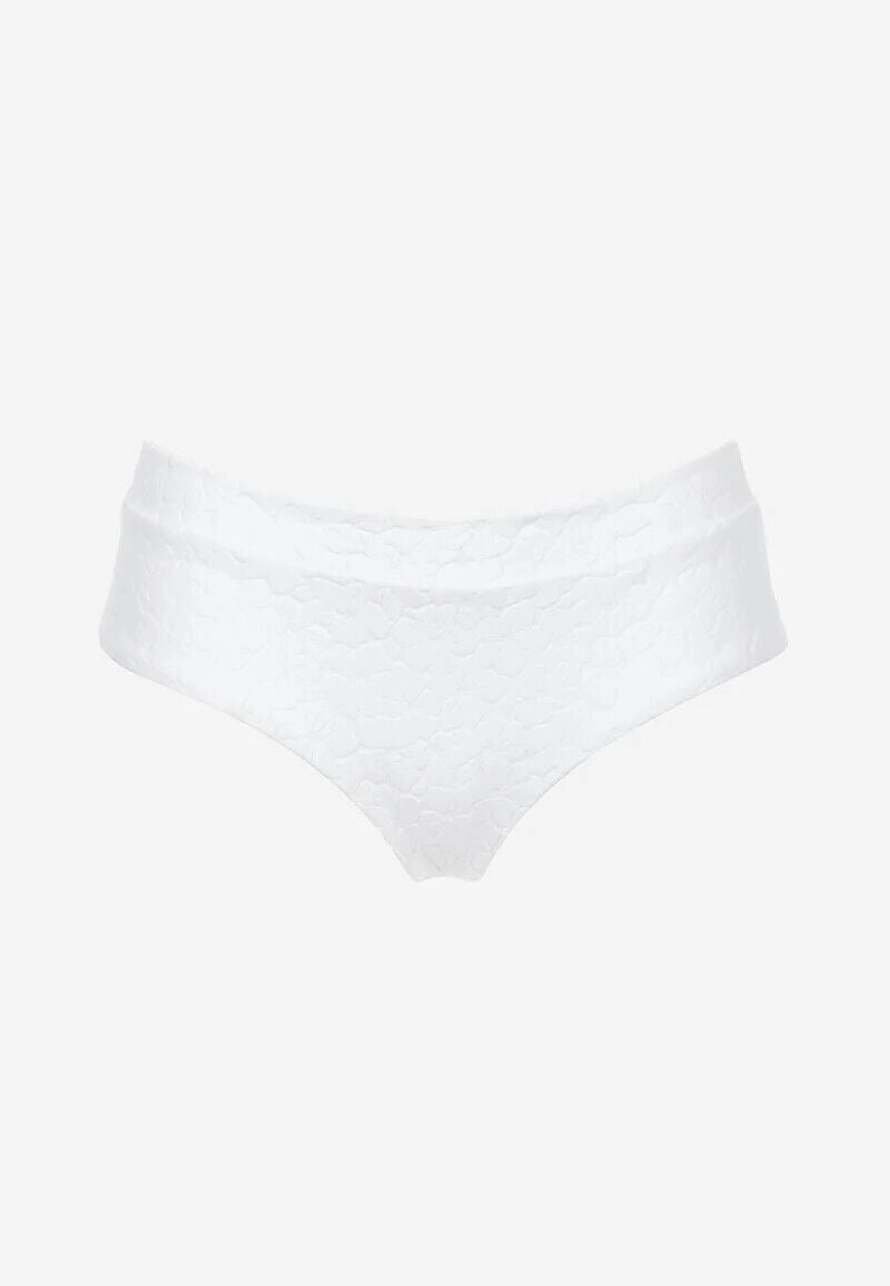 Pain De Sucre White Woven Bikini Bottom in Vence