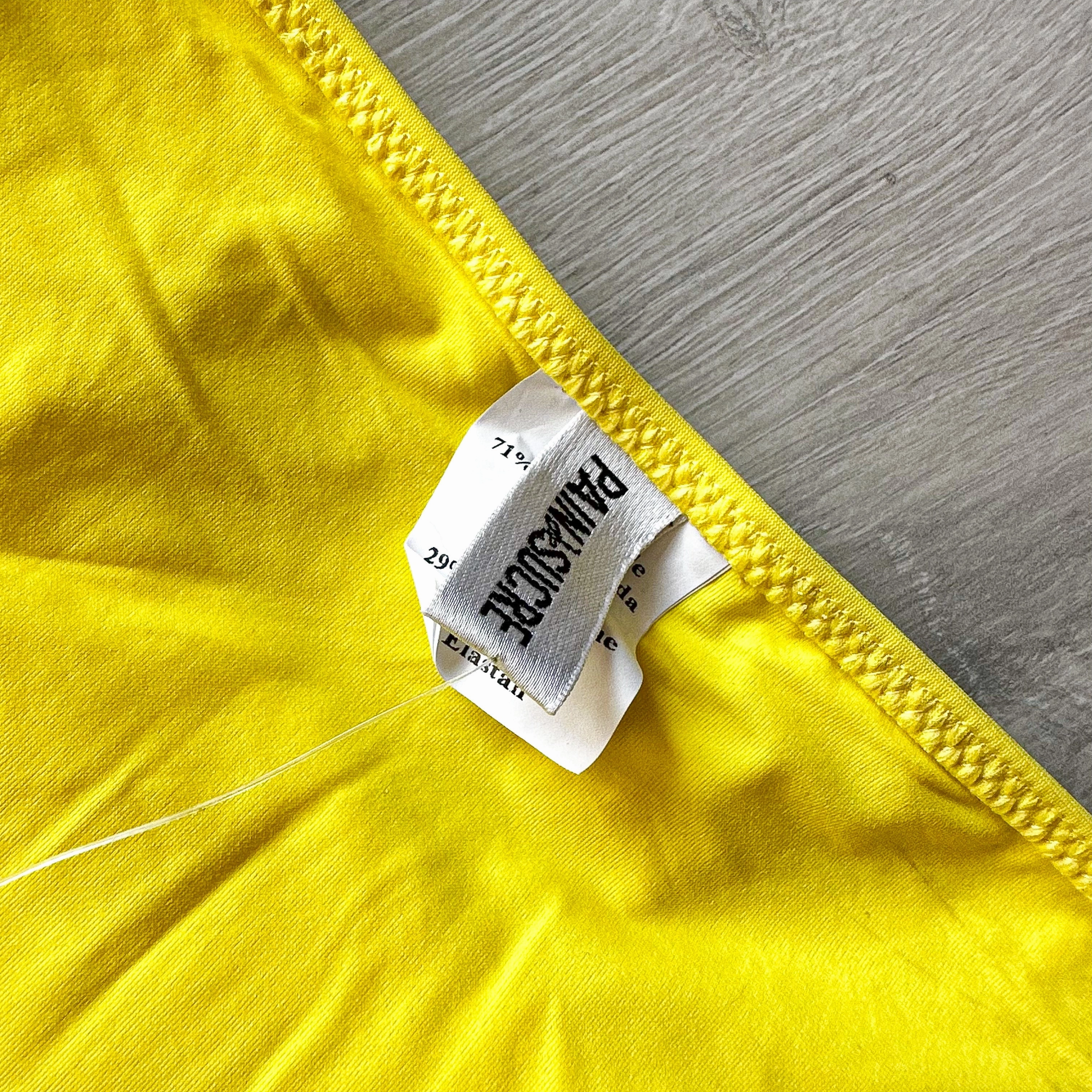 Pain De Sucre Yellow Ciron Jewel Disc Chain Detail Bikini Bottoms