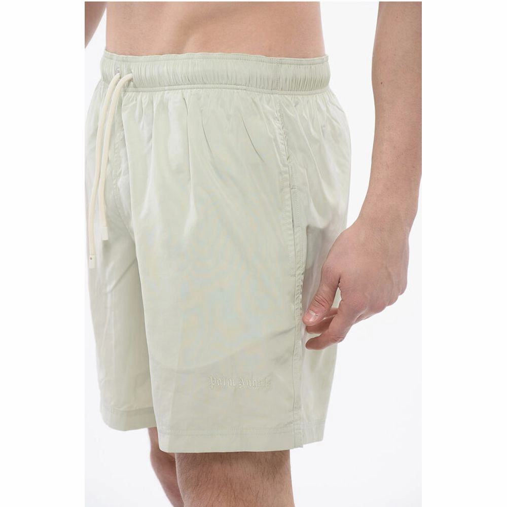 Palm Angels Embroide Logo Men's Swimshorts