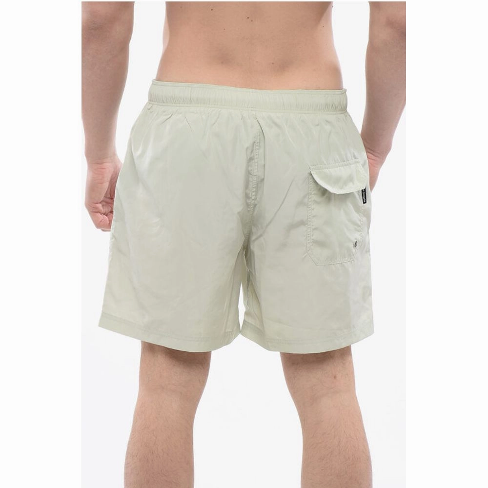 Palm Angels Embroide Logo Men's Swimshorts