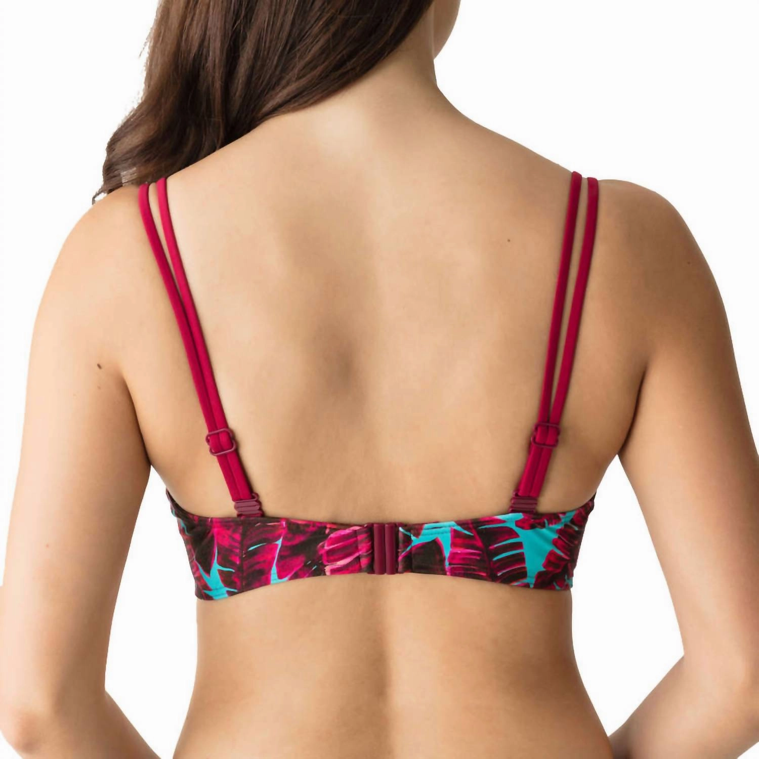 Palm Springs Padded Bikini Top In Pink Flavor