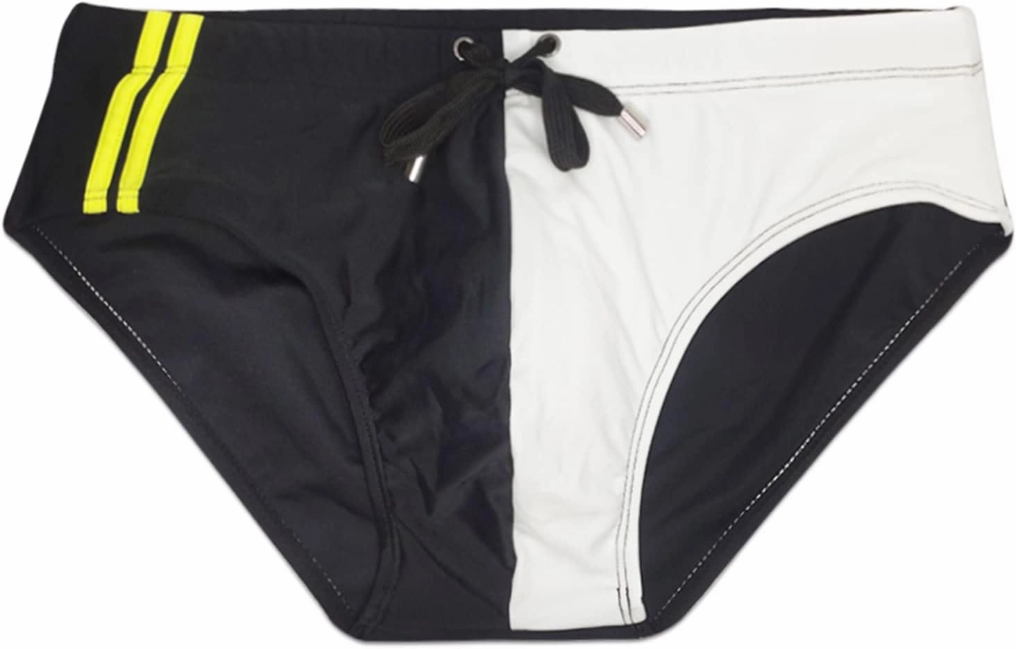 Panegy Mens Basic Classic Swim Briefs Padded Bikini Swimwear Triangle Swimsuit Bikini Bottoms Low Rise S-XXL