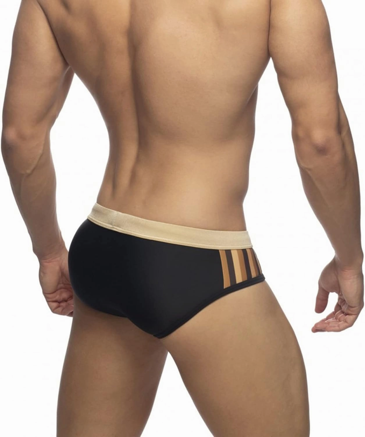 Panegy Mens Basic Classic Swim Briefs Padded Bikini Swimwear Triangle Swimsuit Bikini Bottoms Low Rise S-XXL