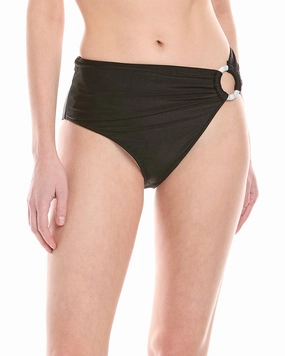 PatBO Mid-Rise Bikini Bottom