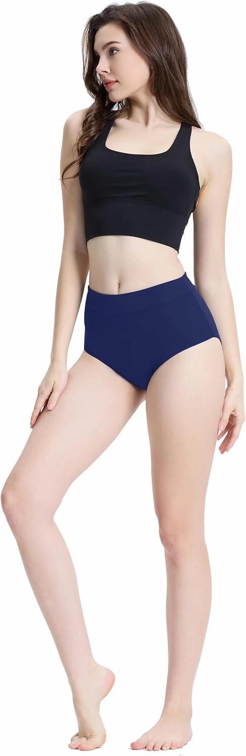 Period Swimwear Leakproof Bikini Bottoms Full Coverage Menstrual Swimsuit for Women Teens Girls