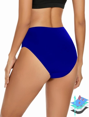 Period Swimwear Leakproof Menstrual Bikini Waterproof Bottom UPF 50  Swim Brief Light Flow - Teens Girls Women