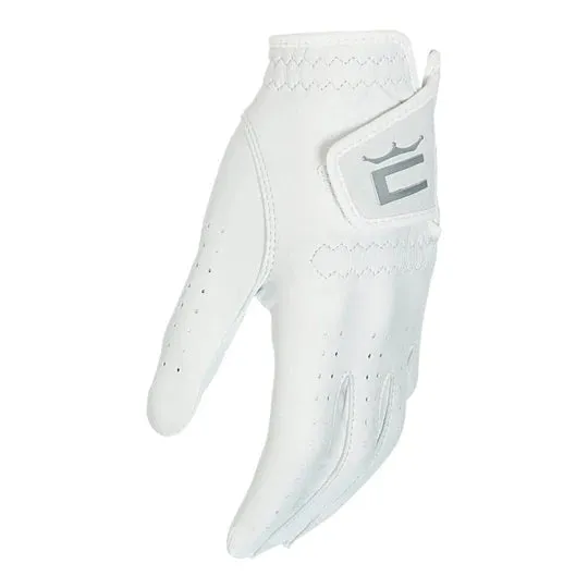 Cobra Ladies Pur Tour Cabretta Leather Golf Glove - White, Recycled golf accessories, Waterproof golf shoes