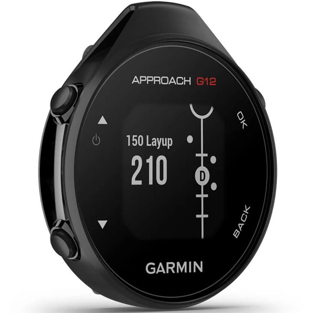 Garmin Approach G12 GPS Handheld - Black, Golf rangefinder