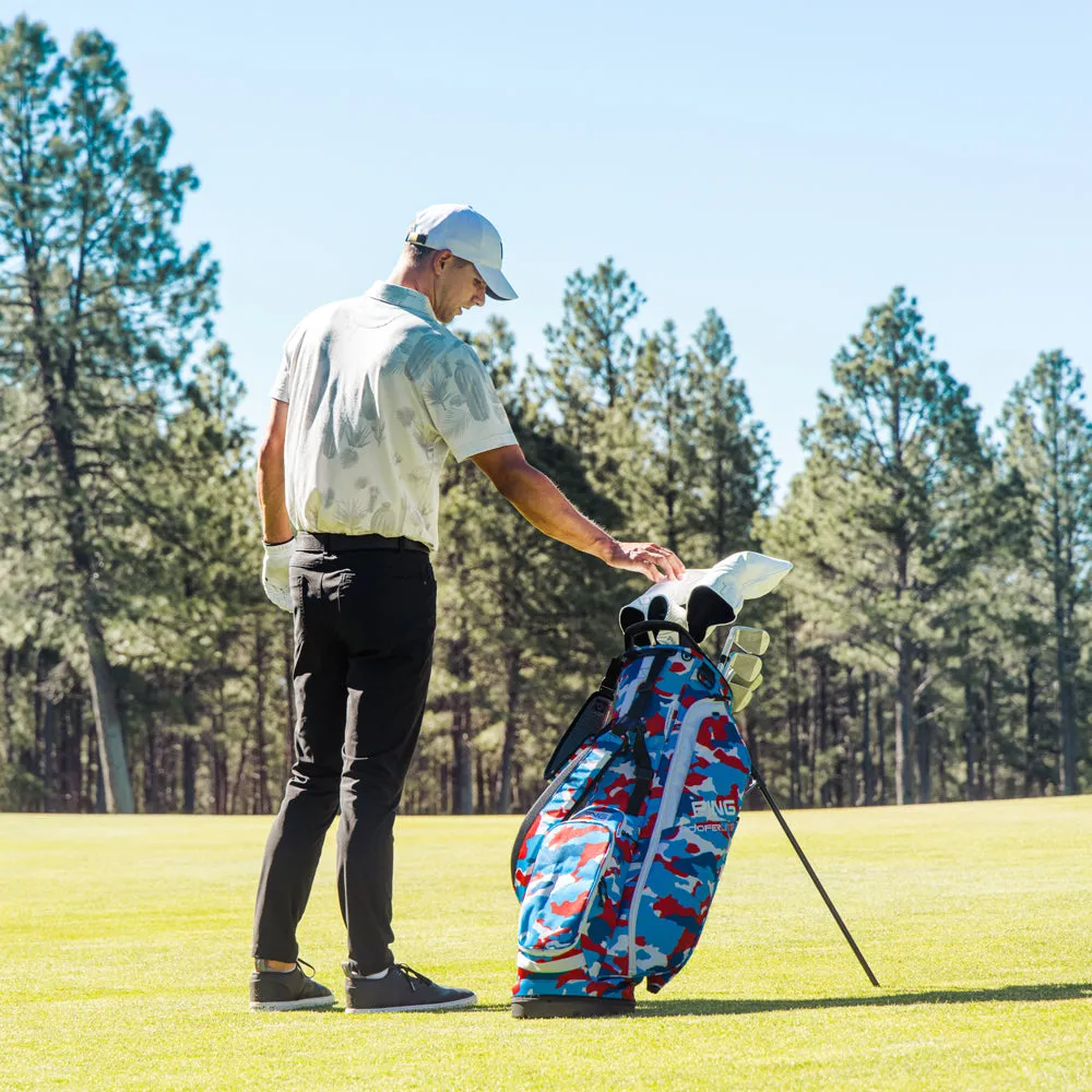 Ping Hoofer Lite 231 Stand Bag - USA Camo, Golf shaft flex chart