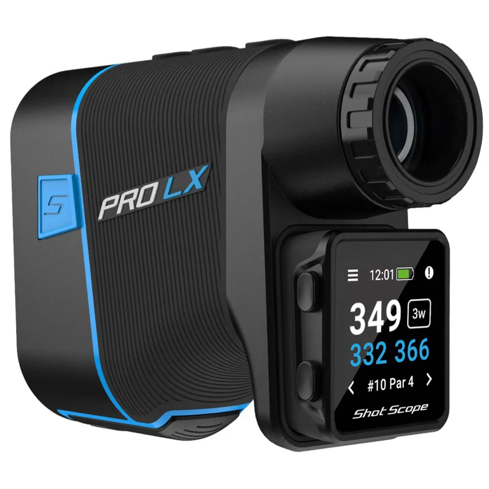 Pick of the Season Shot Scope PRO LX  Laser Rangefinder and H4 Handheld GPS - Blue Cant-Miss, Smart golf balls, Golf club regripping kit