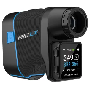 Pick of the Season Shot Scope PRO LX  Laser Rangefinder and H4 Handheld GPS - Blue Cant-Miss, Smart golf balls, Golf club regripping kit