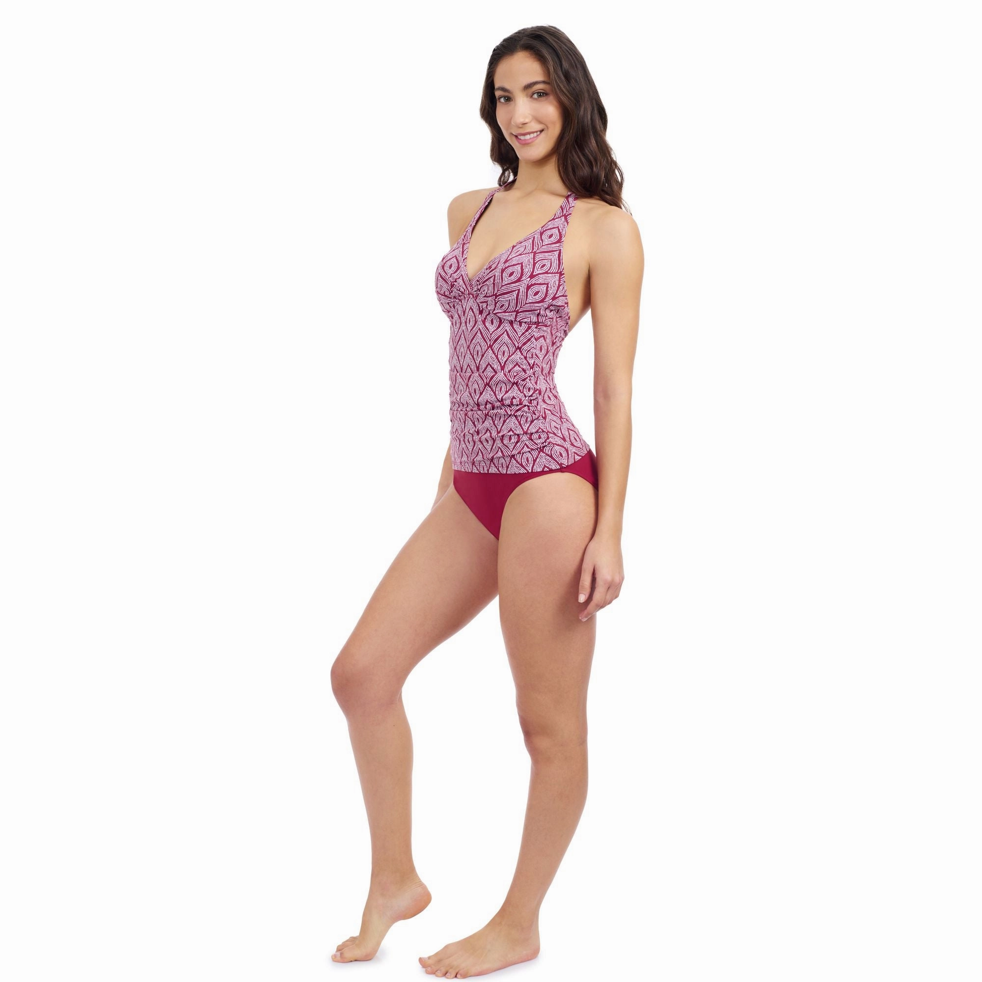 Plume Halter Tankini