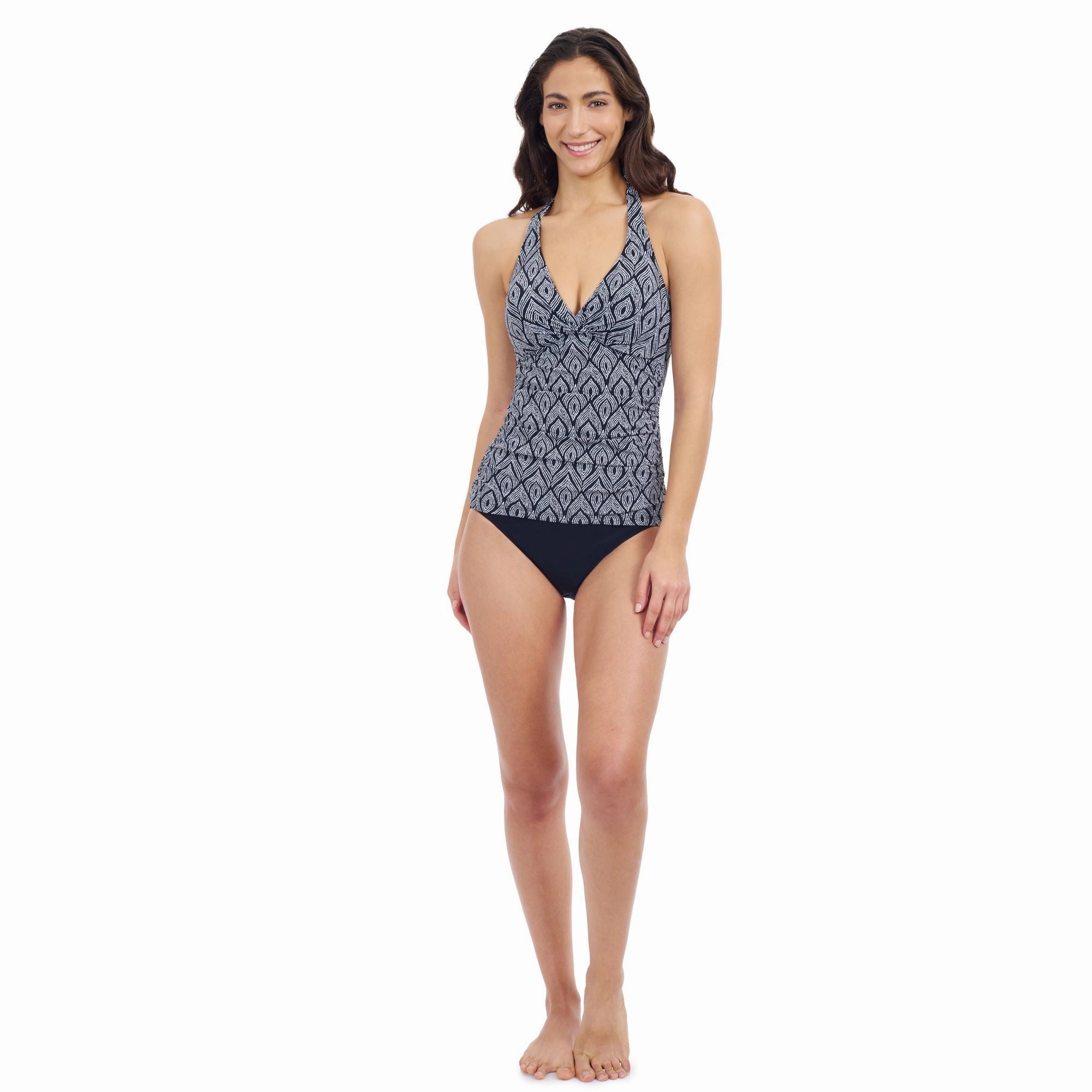 Plume Halter Tankini