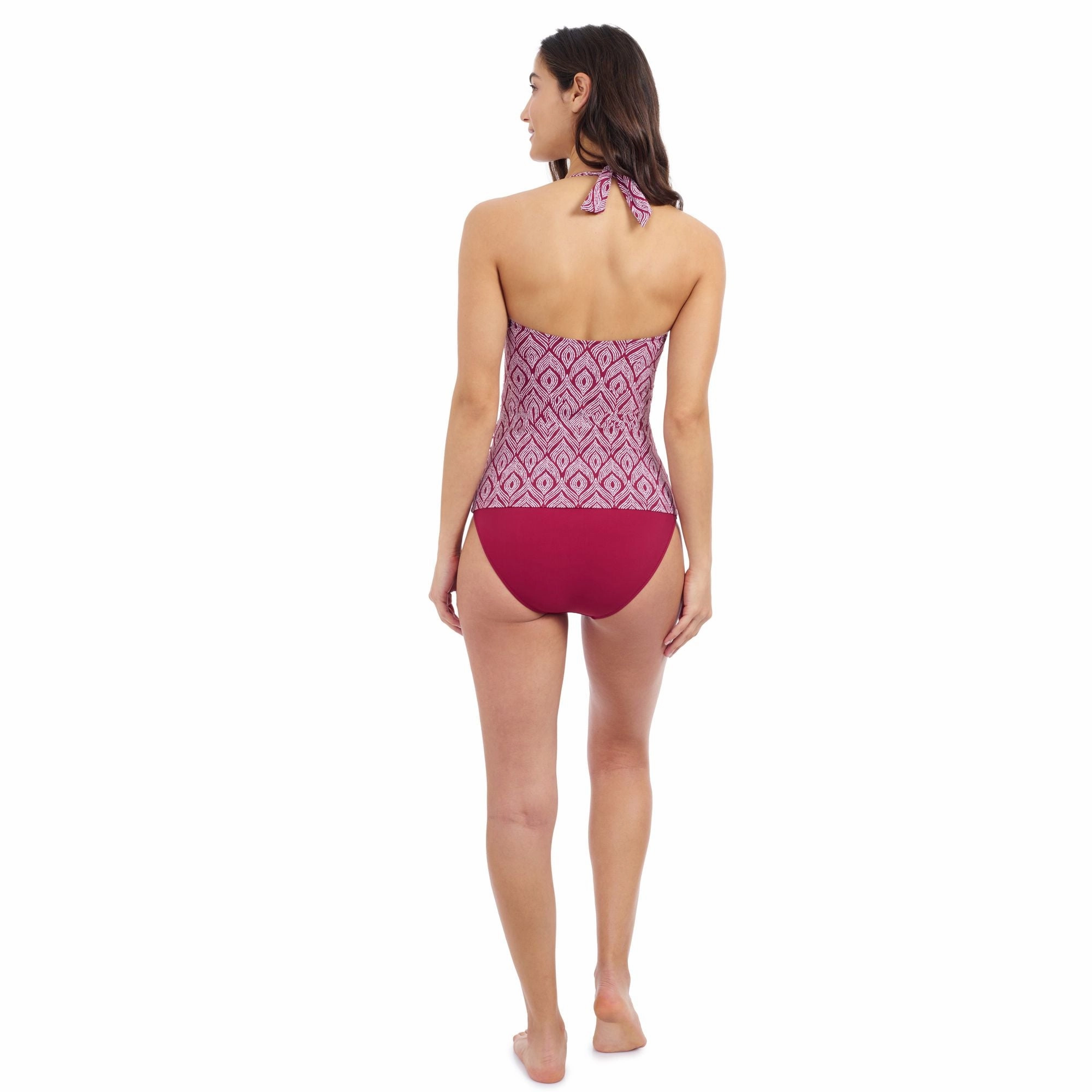 Plume Halter Tankini