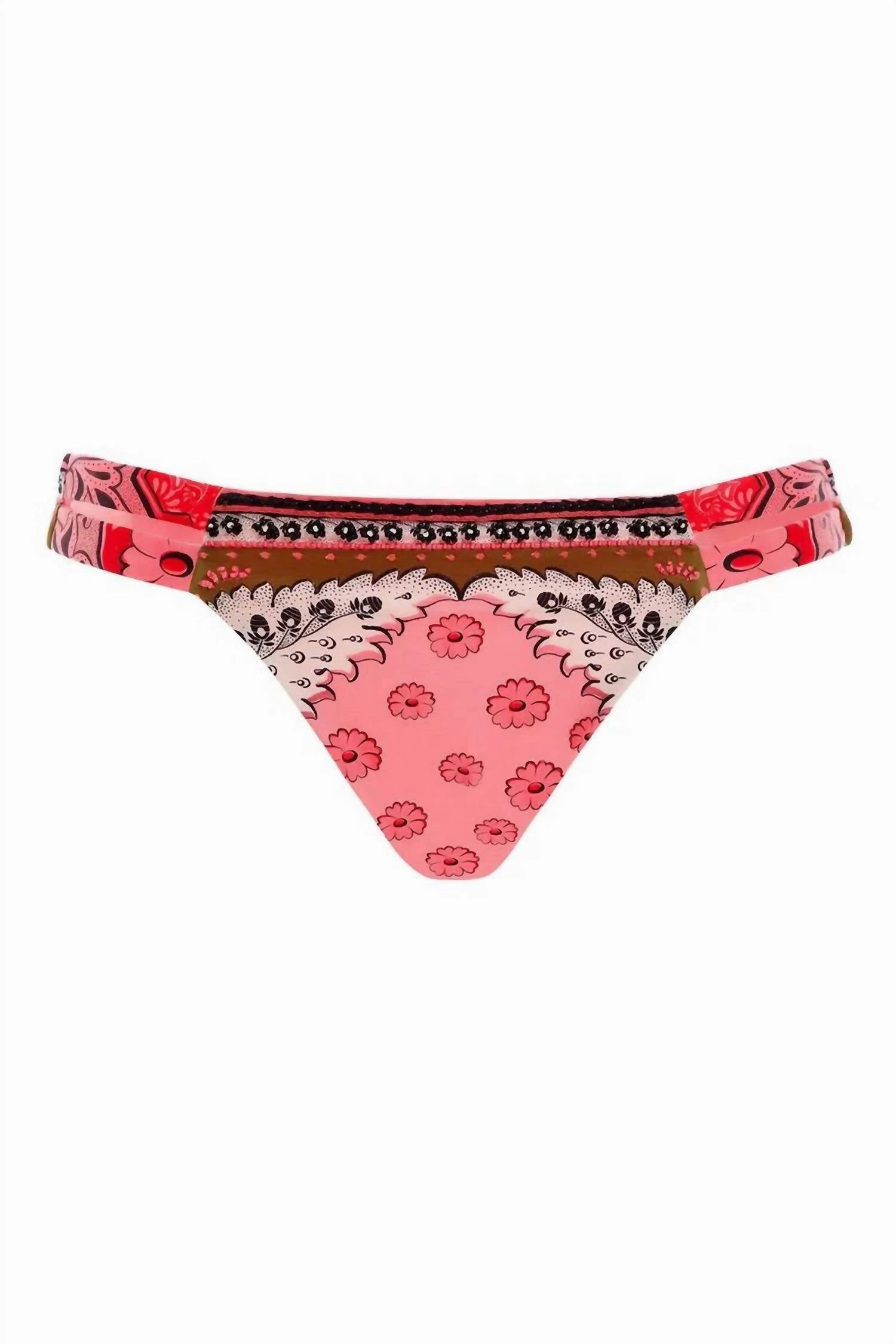 Polly Bikini Bottom In Antique