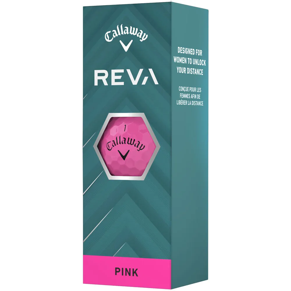 Callaway Reva Ladies Golf Balls - Pink - 12 Pack, Left-handed golf putters, Recycled golf balls