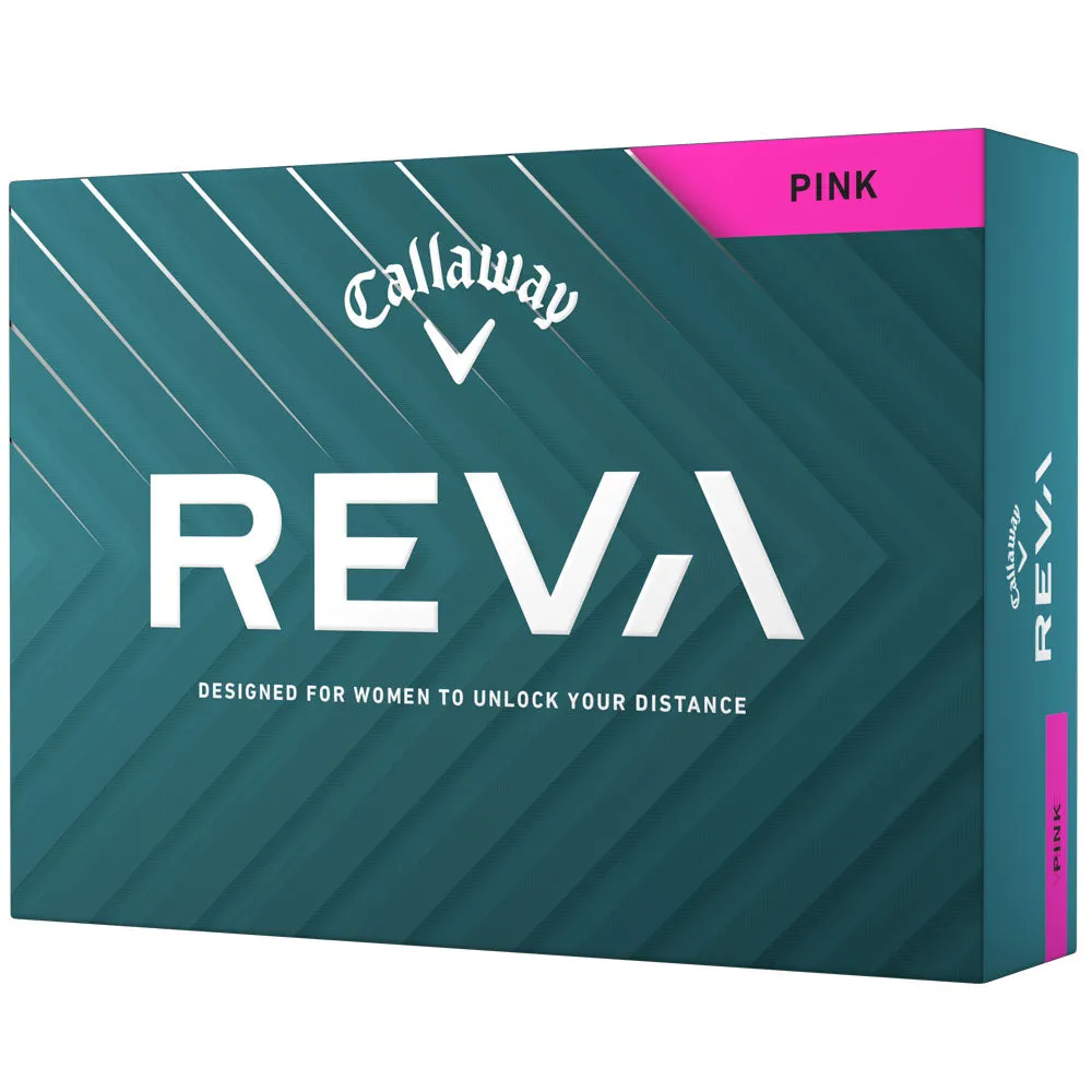 Callaway Reva Ladies Golf Balls - Pink - 12 Pack, Men's golf polo shirts, Golf chipping net, Golf club cleaner