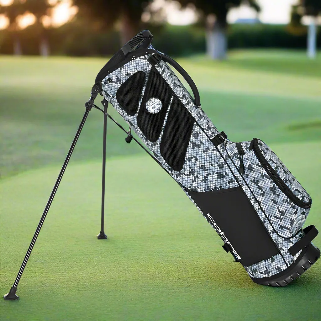 Cobra Ultralight Carry Bag - Winter Snake Camo 2.0, Wide width golf shoes, Soft feel golf balls