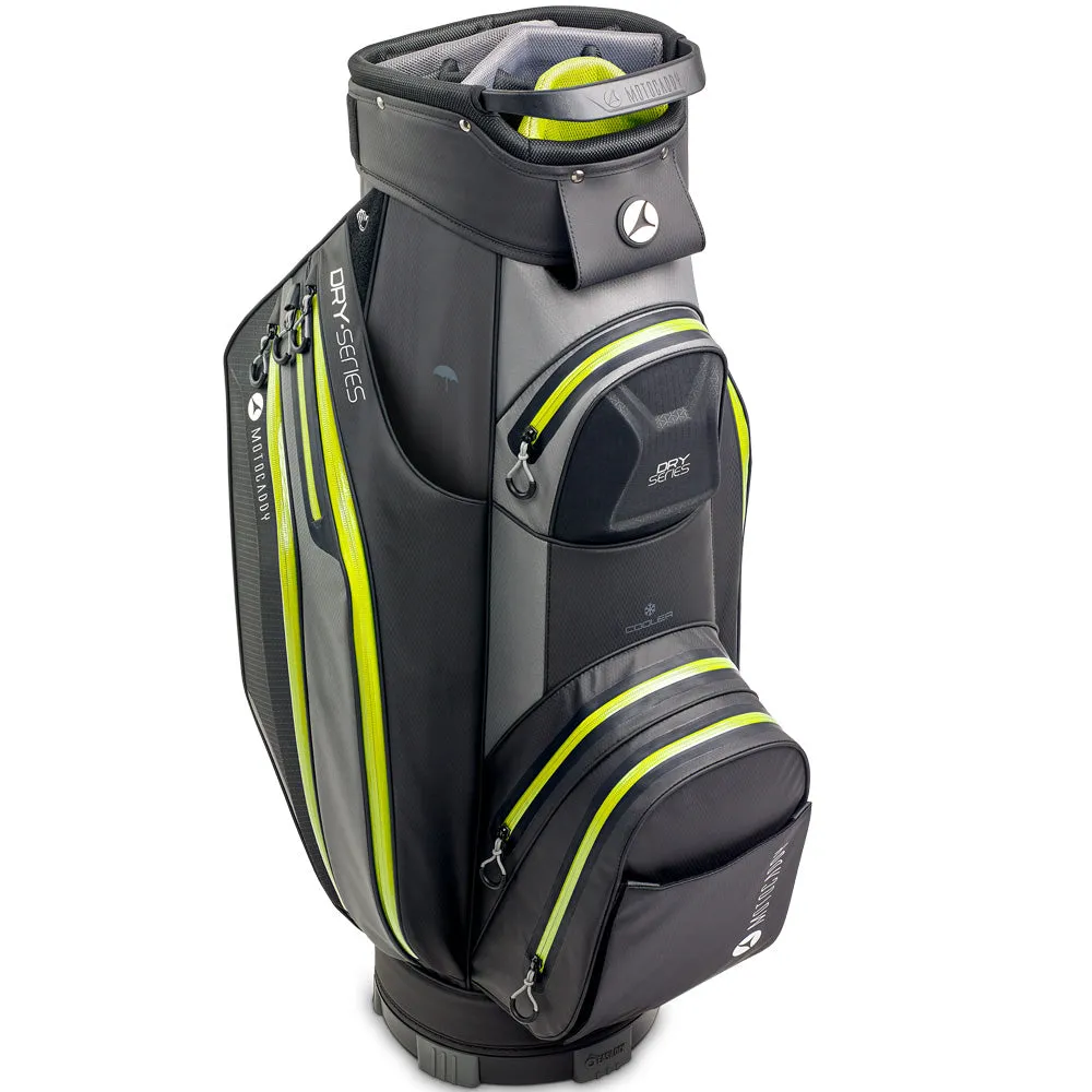 Motocaddy Dry Series Cart Waterproof Bag - Charcoal/Lime, Biodegradable golf balls