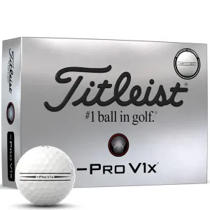 Popular Choice Titleist Pro V1x Left Dash Enhanced Alignment Golf Balls - White - 12 Pack Shop the Hype, Solar powered golf cart, Titleist Pro V1 golf balls, Golf shaft flex chart