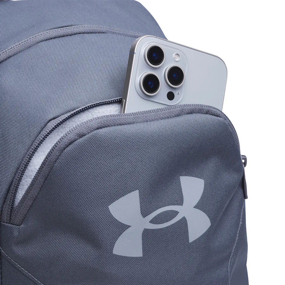 Under Armour Hustle Lite Backpack - Castlerock/Steel, Summer golf sale, Luxury golf accessories