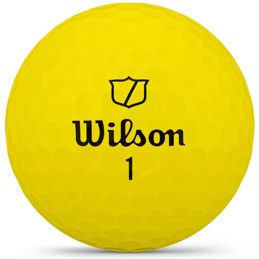 Wilson Triad Golf Balls - Yellow - 12 Pack, Lightweight golf shoes, Golf meme gifts, Personalized golf balls