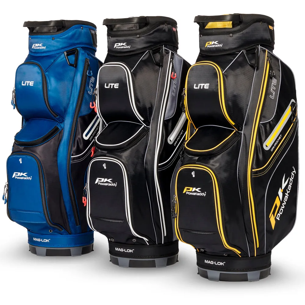 PowaKaddy LITE Cart Bag -  Black/Grey, Golf vest for men